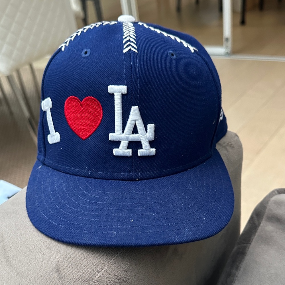 Madhappy Los Angeles Dodgers I Love Heart LA Hat 7 3/4 59FIFTY RARE